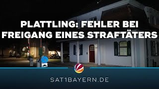 Flucht eines Straftäters in Plattling: Fehler bei Freigang