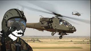 Call Me but you're an AH-64 Apache gunner on fire support [200k Sub Special]