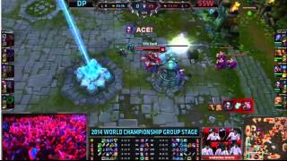 Imp Pentakill - DP vs CCW Worlds Group Stage