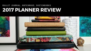 2017 Bullet Journal/Planner Review