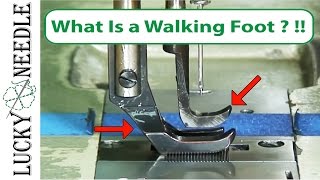 What is a Walking Foot Sewing Machine? - How it works and why you need one!