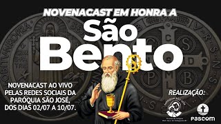 NovenaCast em Honra a São Bento | 3° Dia