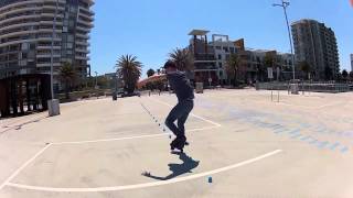 Skating at Princess Pier