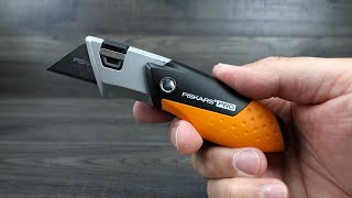 Fiskars Pro Mini Folding Utility Knife -  This is How it Works