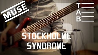 Muse - Stockholm Syndrome [5-sting Bass Cover / Walk-trough with Tab] - Yamaha TRBX 305