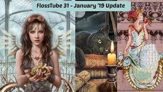 FlossTube 31 | January ‘19 Update - A Finish and some good progress!