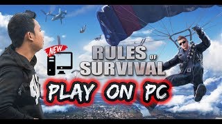 How To Play Rules Of Survival On PC (Tagalog Tutorial)