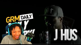 This Is Real! | J Hus - Daily Duppy S:04 EP:15 | GRM Daily (AMERICAN REACTION) | Slam Bam Cam