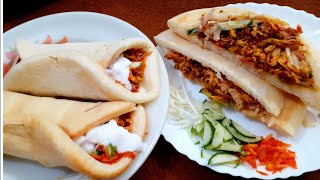 Pocket Shawarma Recipe|Delicious recipes with sa|Chicken Shawarma Pocket