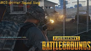 Squad #03 dritter Sieg - PLAYERUNKNOWN'S BATTLEGROUNDS