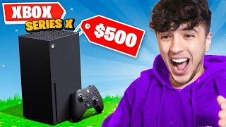 I got 100 FANS to scrim for the XBOX SERIES X... (most insane scrim ever)