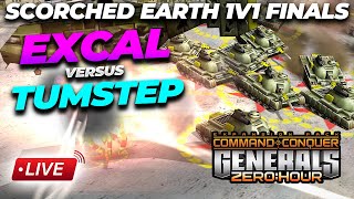 LIVE | ExCaL vs Tumstep | Scorched Earth 1v1 Finals | Command & Conquer Generals Zero Hour