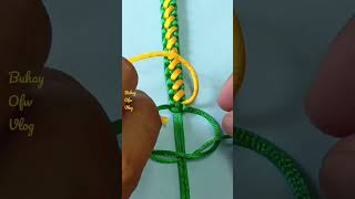 🔥Easy Bracelet Making Athome |Macrame Bracelet #short video 09