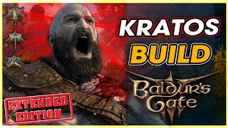 Kratos - God of War Build: Extended Edition | Baldur's Gate 3 - Barbarian/Fighter/Monk Build