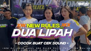 DJ TRAP NEW RULES DUA LIPA BASS LOSS | DJ TERBARU 2023 !! |