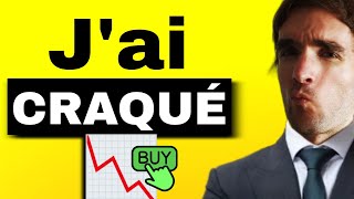 Ma NOUVELLE Action pour une copieuse Plus-Value 💰