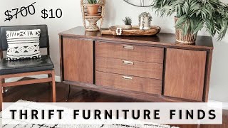 My Favorite Thrifted Furniture Finds