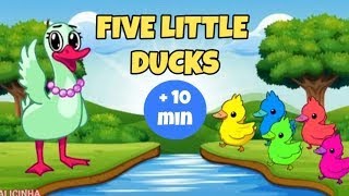 Mix Hickory Dickory Dock + Five Little Ducks |Nursery Rhymes Kids Songs 10 Minutos Música Infantil