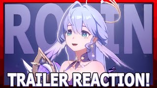 PEAK! So Good! Robin Trailer "Sway to My Beat" Reaction! | Honkai: Star Rail