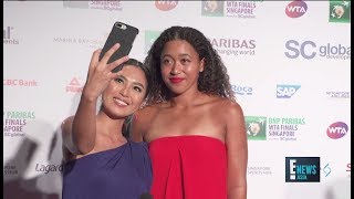 WTA Finals Singapore | Purple Carpet | E! News Asia