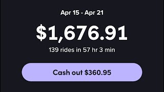 Earning $1676 in 5 Days Driving for Lyft: My Journey to Financial Milestones!