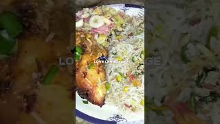 chicken Chinese platter 🥗#youtubeshorts #shortvideo