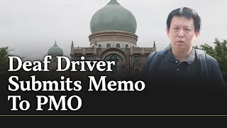 Deaf e hailing driver submits memo to PMO over inaction on his assault case