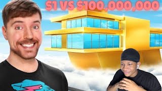 LMERicoTv Reaction MrBeast $1 vs $100,000,000 House!