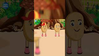 Aloo Kachaloo Hindi Nursery Kids Rhymes | Tiny Kids #shorts #rhymes