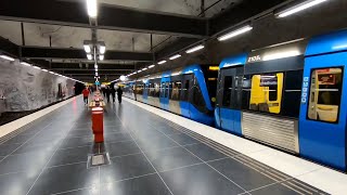 Stockholm Metro - Hallonbergen Station | Sweden | 21/04/24