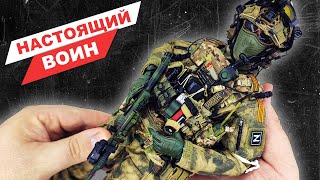 Российский спецназ СОБР в костюме VОИН - розыгрыш и обзор коллекционной фигурки от DamToys