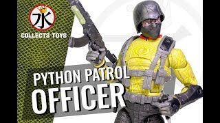 Hasbro GI Joe Classified (Target Exclusive): PYTHON PATROL OFFICER - History, Unboxing and Review