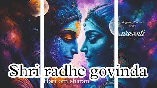 Shri radhe govinda | Hari om sharan | new bhajan | latest bhajan 2023 @Bhagwan_Naam_ki_Maala