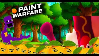 Играю с другом в Paint Warfare