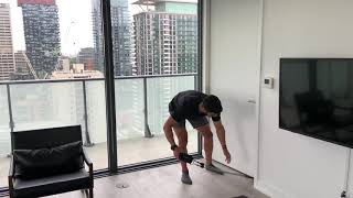 Resistance Band Shoulder Press