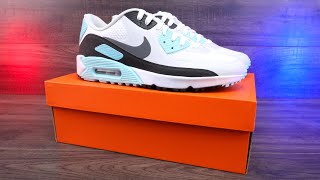 Unboxing Nike Air Max 90 Golf Shoes