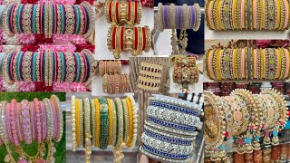 New Bridal Chura Collection 2024|Dulhan Chudi 🔥|Punjabi Chura Designs|Trendy & Unique Bangles Ideas💡