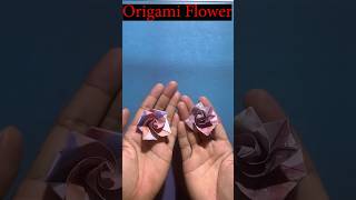 Easy origami flower #diy #viral #craft #origami