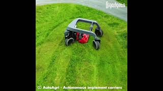 AutoAgri IC-series robotic carriers for farming and mowing #gigadgets #agriculture #mowing #carrier