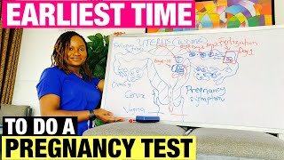 EARLIEST Time To Do A PREGNANCY TEST // Early Pregnancy Symptoms