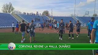 sport CORVINUL REVINE LA MALUL DUNĂRII