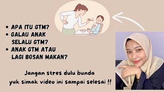 Tips gampang dalam mengatasi Anak Gak mau makan / GTM | Cerita penyebab GTM pada anak #gtmanak #tips