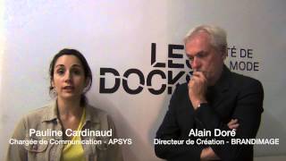 Pauline Cardinaud et Alain Doré aux Janus du Commerce de Juillet 2014