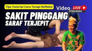 SAKIT PINGGANG, SARAF TERJEPIT, ASMR PIJAT INDONESIA TERAPI REFLEKSI PALOPO By @PijatIndonesia