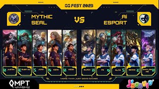 သူတစ်ပြန်ကိုယ်တစ်ပြန် ပြန်တီးမယ့် 👑Ai Esports Vs. Mythic Seal Game 2 (BO 3)