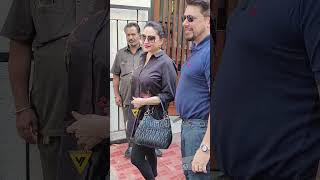 madhuri dixit with husband snapped for lunch in the city