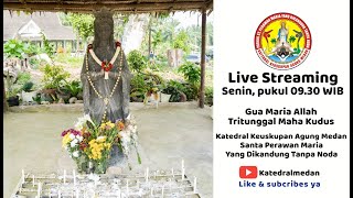 MISA PELETAKAN BATU PERTAMA GUA MARIA TRITUNGGAL MAHAKUDUS | SENIN, 17 JUNI 2024 PUKUL 09.30 WIB