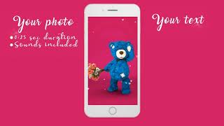 День любви и влюбленных 43352384 valentine bear heart 10305309 14 февраля videohive #milanvideolife