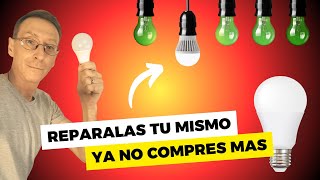 💡 Lampara LED dañada Reparala Facil