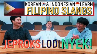 Koreans learn Filipino Slangs | SKKU STUDENTS | DAVLORITO